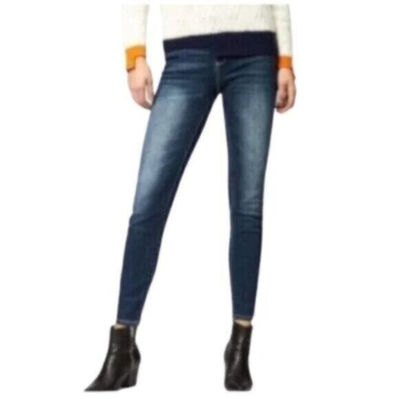 NWT Armani Exchange High Rise Classic Business Casual Everyday Skinny Jeans 29R - Picture 1 of 10
